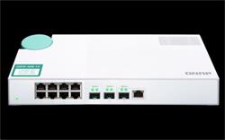 QNAP™ QSW-308-1C-EU 3 ports 10GbE, 8 Ports 1GbE,Unmanagement Switch, 3x SFP+, 8xRJ45 1GbE