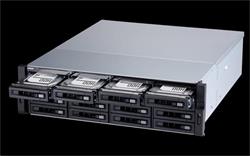 QNAP™ TS-1677XU-RP-2600-8G 12x3.5" HDD AMD Ryzen™ 5 2600 6-core 3.4 GHz 8GB DDR4 2 x 10GbE SFP+
