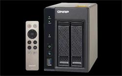 QNAP™ TS-253A-4G-EU 2 Bay NAS, Intel Celeron® N3150 , 2x2GB DDR3L RAM, EU Edition