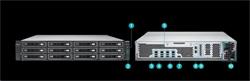 QNAP™ TS-EC1280U-E3-4GE-R2 12 Bay NAS, Intel Xeon E3- 3.5Ghz 4GB DDR3L RAM,2x10Gb+4x Giga LAN