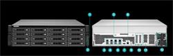 QNAP™ TS-EC1680U-E3-4GE-R2 16 Bay NAS, E3-1246 v3 8GB DDR3L RAM,4x Giga LAN
