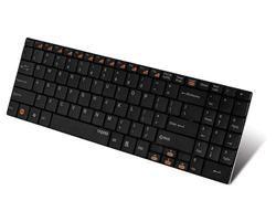 Rapoo E9070 - SK 2,4G Wireless 2 Block Keyboard (Blade Series Black)