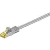 S/FTP (PiMF) Patchkábel LSOH Cat7, sivý, 10m