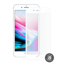 Screenshield APPLE iPhone 8 Plus Tempered Glass Protection (full COVER white) - Film for display protection