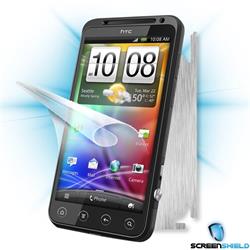ScreenShield HTC EVO 3D - Films on display and carbon skin (silver)