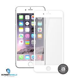ScreenShield Tempered Glass iPhone 6S White (full cover with silicon ring) - Film for display protection