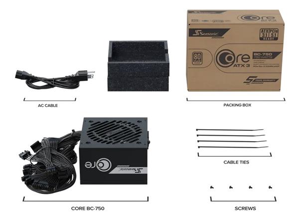 Seasonic Core BC-750 ATX 3.1 Bronze