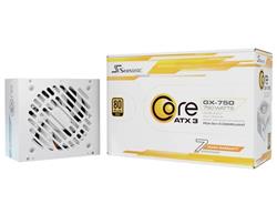 Seasonic Core GX-750 ATX 3.1 WHITE, 80PLUS GOLD, modular