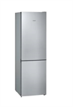SIEMENS_iQ300 Voľne stojaca chladnička s mrazničkou dole 186 x 60 cm Nerez (s povrchom proti odtlačkom prstov)