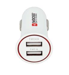 SKROSS Dual USB Car Charger nabíjací autoadaptér, 2x USB, 3400mA max