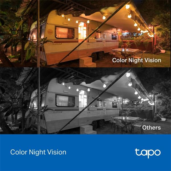 Smart Wire-Free Indoor/Outdoor Security Camera SPEC: 2K (2304x1296), 2.4 GHz, 6400mAh rechargeable lithium-ion battery F