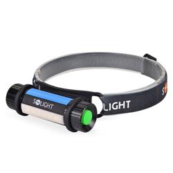 Solight LED ručné a čelové svietidlo 2v1, 90 + 140lm, 3x AAA