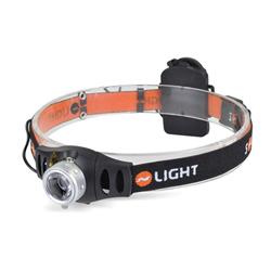 Solight LED stmievateľné čelové svietidlo, 3W Cree, 140lm, fokus, 3x AAA