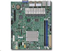 Supermicro mATX MB Atom C2358 2-core (7W TDP),2x DDR3 ECC,, 7xLAN, IPMI