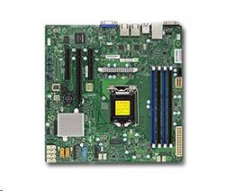 Supermicro X11SSL-F 1xLGA1151, iC232,DDR4,6xSATA3,PCIe 3.0 (1 x8, 1 x8 (in x16), 1 x4 (in x8)), IPMI (bulk)