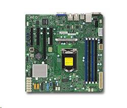 Supermicro X11SSM-F 1xLGA1151, iC236,DDR4,8xSATA3,PCIe 3.0 (1 x8, 1 x8 (in x16), 1 x4 (in x8)), IPMI (bulk)