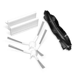 Tapo Robot Vacuum Replacement Kit SPEC: Main Brush ×1, Side Brush ×2, HEPA Filter ×2 Suitable for Tapo RV30 Plus, Tap