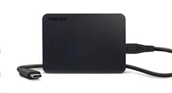 TOSHIBA CANVIO Basics 2,5" Externý HDD + USB-C adapter 1TB, USB 3.2, čierny