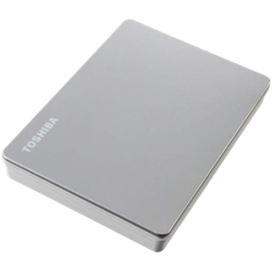 TOSHIBA CANVIO Flex 2,5" Externý HDD 2TB, USB 3.2, Strieborný