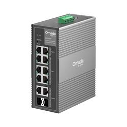 TP-LINK "Omada 10-Port Gigabit Industrial Easy Managed Switch with 6-Port PoE+ and 2-Port PoE++PORT: 2× Gigabit PoE++ P