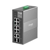 TP-LINK "Omada 10-Port Gigabit Industrial Easy Managed Switch with 6-Port PoE+ and 2-Port PoE++PORT: 2× Gigabit PoE++ P