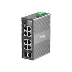 TP-LINK "Omada 8-Port Gigabit Industrial Easy Managed Switch8× Gigabit Ports (6× RJ45, 2× RJ45/SFP Combo)Professional