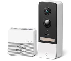 TP-LINK "Smart Video Doorbell Camera Kit1 × Tapo D230, 1 × Tapo H200SPEC: 2K 5MP (2560x1920), 2.4 GHz, 5200mAh recharg