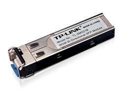 TP-LINK TL-SM321B 1000Base-BX WDM Bi-Directional SFP Module, LC Connector, TX:1310nm/RX:1550nm, Single-mode, 10km