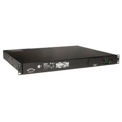 TrippLite Auto Transfer Switch / Metered PDU, 16/20A 200-240V, 1U Horizontal Rackmount, 8 C13 and 2 C19 outlets, 2 C20 i