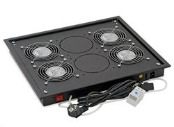 Triton Ventilačná jendotka pre rozvádzač 60W, (4x ventilátor) s termostatom.