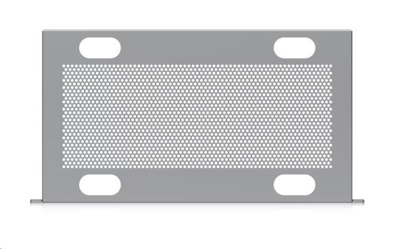 Ubiquiti 1U fixed cantilever shelf for mounting non-rackmount devices in standard 19" racks.