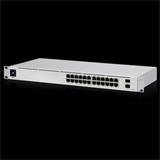 Ubiquiti UniFi Switch 24x1000Mbps, PoE 95W, 802.3af/at, 2xSFP, LCM display)