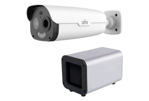UNIVIEW 4MP Bi-spektrálna sieťová kamera s termovíziou pre hromadné meranie teploty do 6 metrov