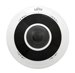 UNIVIEW IP kamera 2560x1944 (5Mpix), až 25 sn/s, H.265, obj. 1,4 mm (180°), PoE, DI/DO, 2x Mic. s dosahem 25m, Smart IR