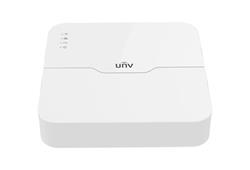 UNIVIEW NVR, 4 kanály, H.265, 1x HDD, vstup FullHD (max 40Mbps), prohlížeč FullHD (Max 40 Mbps), HDMI + VGA Full HD