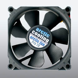Ventilátor Arctic Fan Pro TC 8cm, termoregulácia, ker. lož.