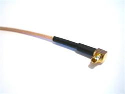 WIFI prepojovací kábel (pigtail) MMCX / R-SMA female, 20cm