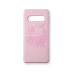 Wilma Matte Whale Eco-case Samsung Galaxy S10, ružové
