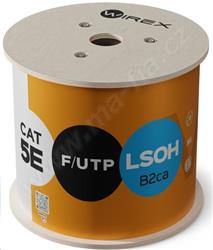 WIREX Instalační kabel CAT5E F/UTPLSOH / B2CA 500m cívka oranžový