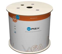 WIREX Instalační kabel CAT6 U/FTP LSOHFR / B2CA 500m cívka oranžový