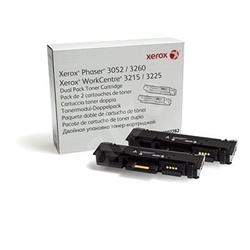 Xerox toner pre Phaser 3052, 3260/ WorkCentre 3215, 3225 Dual Pack 3K Toner Cartridge (6 000)