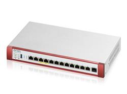 Zyxel USG FLEX 500H Series, 2*2.5G, 2*2.5G (PoE+) & 8 Gigabit user-definable ports, 1*USB with 1 YR Gold Security Pack