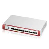 Zyxel USG FLEX 500H Series, 2*2.5G, 2*2.5G (PoE+) & 8 Gigabit user-definable ports, 1*USB with 1 YR Gold Security Pack