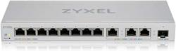 ZyXEL XGS1250-12, 12-Port Gigabit Webmanaged Switch with 8 port 1G + 3-Port MultiGig 1/2.5/5/10G + 1-Port SFP+