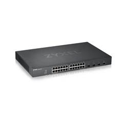 Zyxel XGS1935-28, 28 Port Lite-L3 Smart Managed Switch, 24x Gigabit Copper and 4x 10G SFP+, hybrid mode, standalone or N